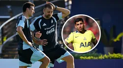 Lionel Scaloni evalúa no contar con el Cuti Romero en el debut vs. Argelia, por lo que convocaría a otro defensor central derecho.