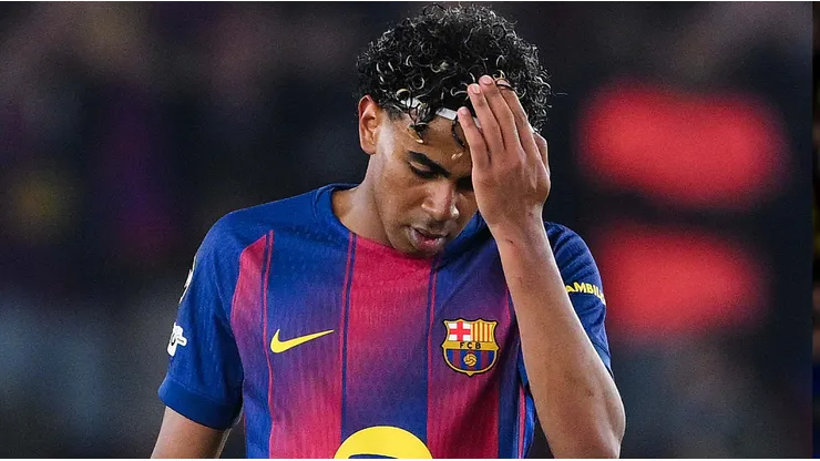 Lamine Yamal, delantero de Barcelona.