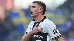 Mateo Pellegrino, delantero de Parma.