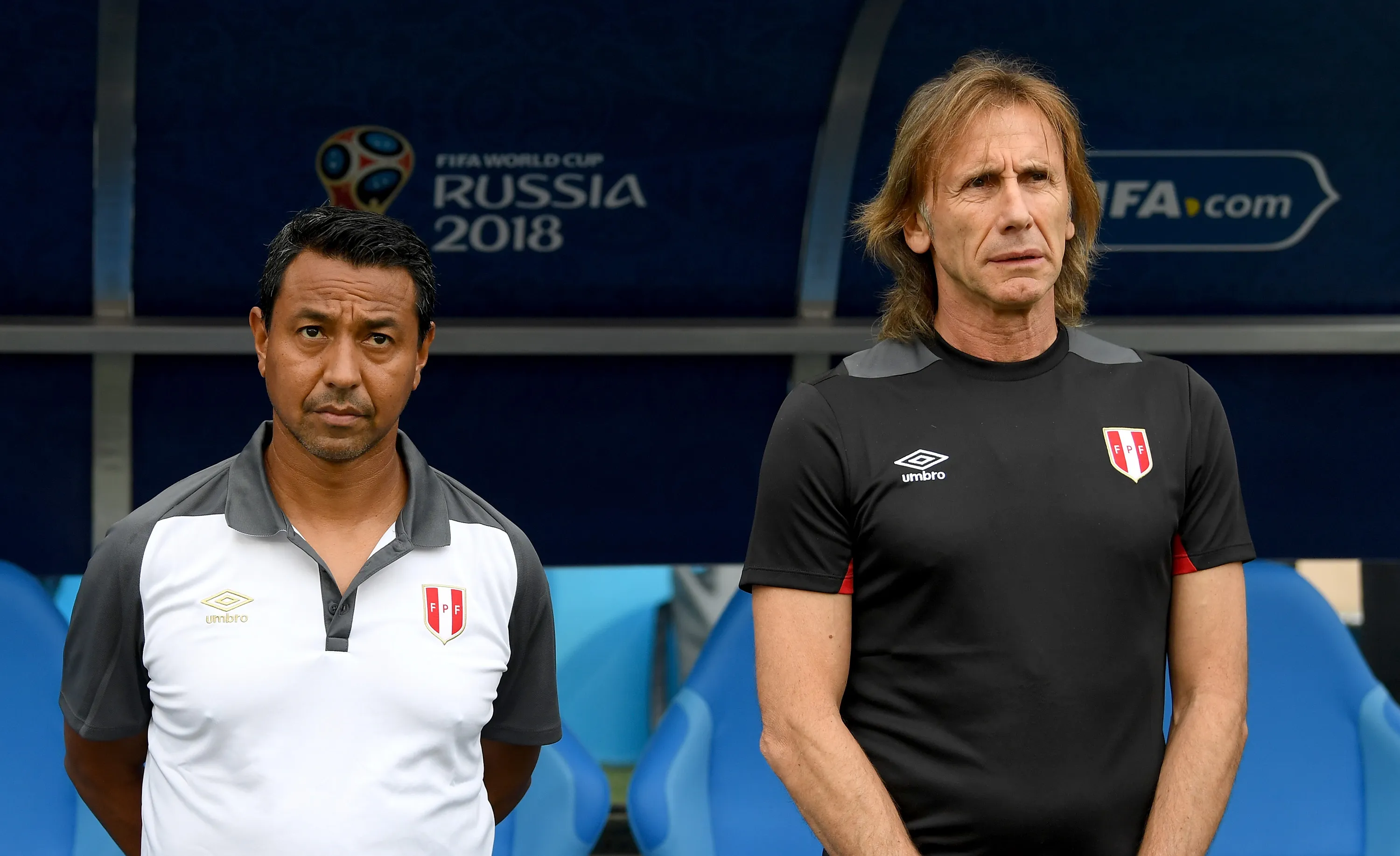 Solano fue ayudante de campo de Gareca en la Selección Perú. (Foto: Getty).