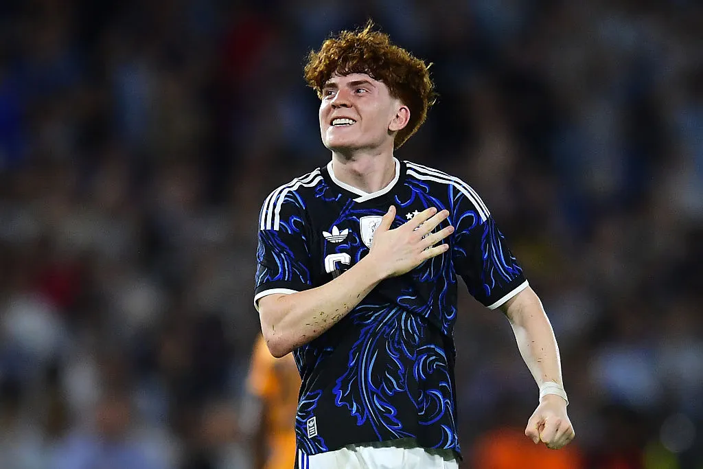 Valentín Barco dejó buenas impresiones al cuerpo técnico (Getty Images)