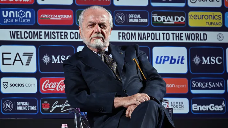 Aurelio De Laurentiis, el presidente de Napoli.