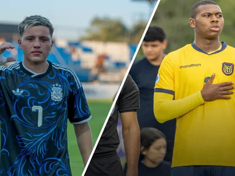 Confirman el día y horario para el duelo entre Argentina y Ecuador por la semifinal del Sudamericano Sub 17