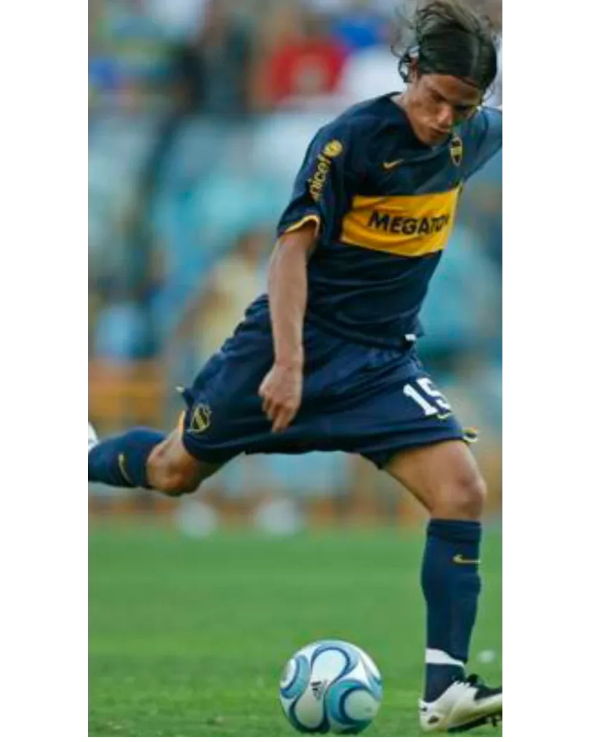 El Tata jugó 48 partidos en Boca y logró dos títulos. Foto IG.