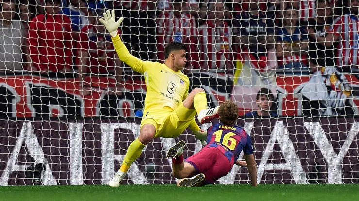 Juan Musso aclaró que le dolió ver a Fermín López con el rostro sangrando luego del choque que tuvieron en el primer tiempo de Atlético de Madrid vs. Barcelona.