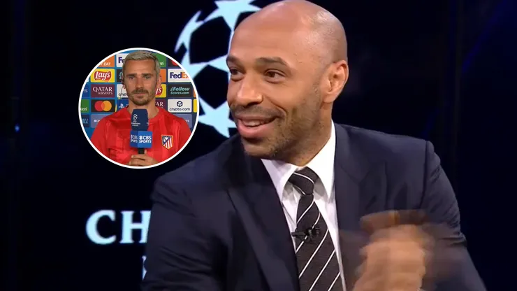 Las palabras de Henry hicieron emocionar a Griezmann