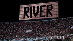 Los hinchas de River en el Monumental.