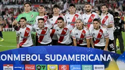 Los titulares de River ante Carabobo.