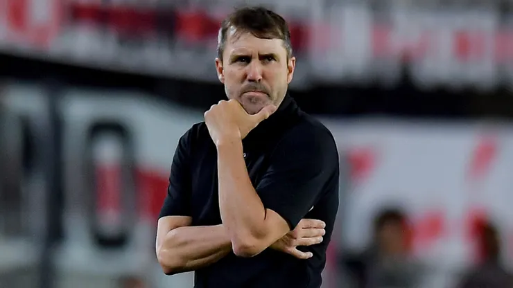 Eduardo Coudet, entrenador de River.