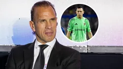 Carlos Fernando Navarro Montoya envió su apoyo a Agustín Marchesín por su rotura de ligamentos.