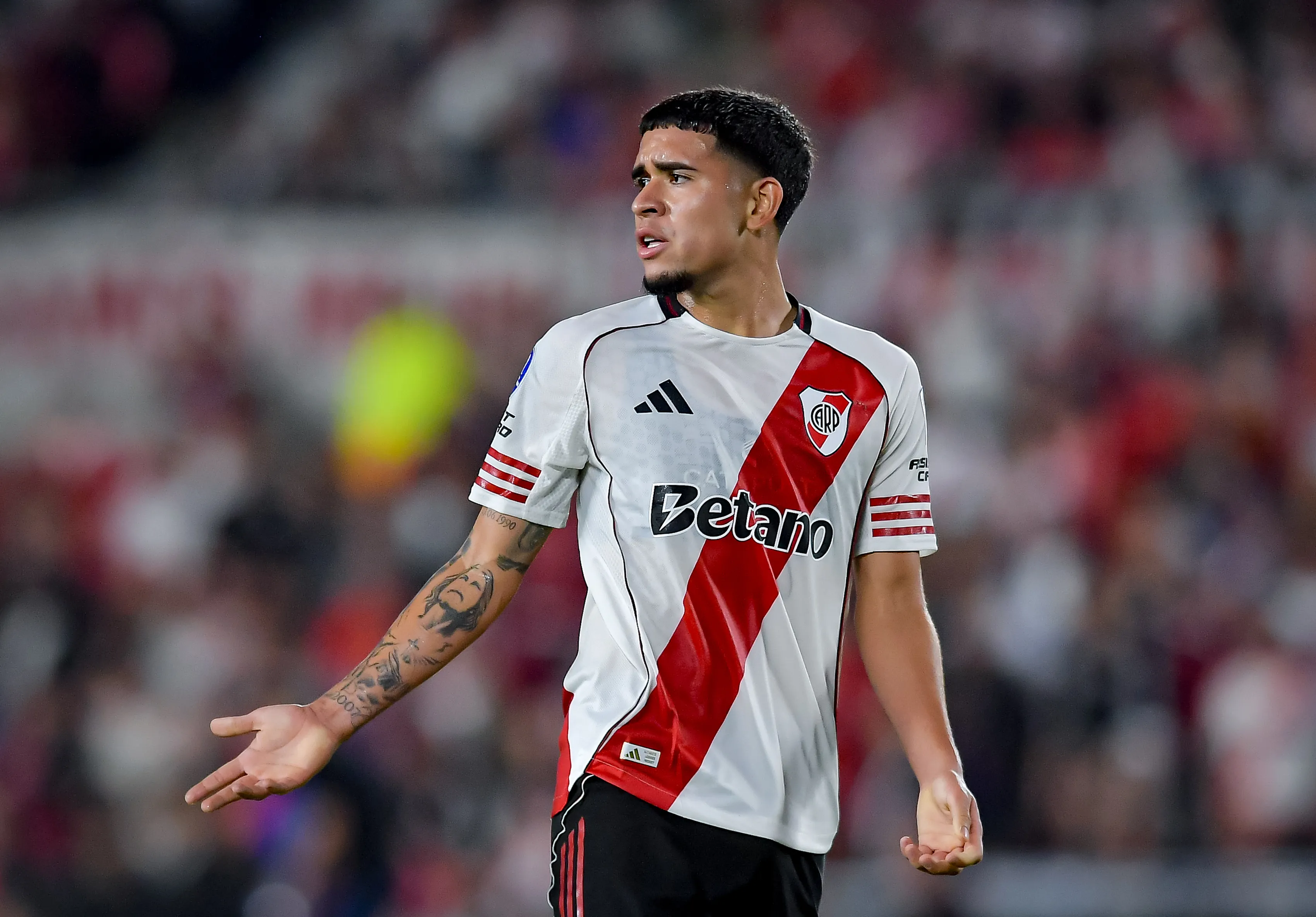 Kendry Páez, figura de River ante Carabobo. (Foto: Getty).