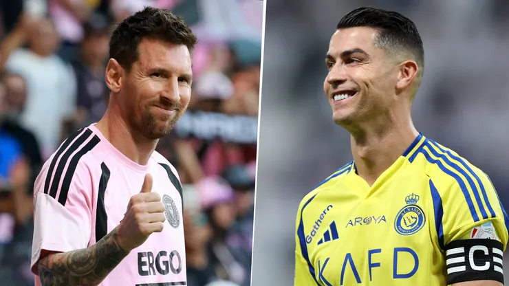 Lionel Messi y Cristiano Ronaldo, dos estrellas.
