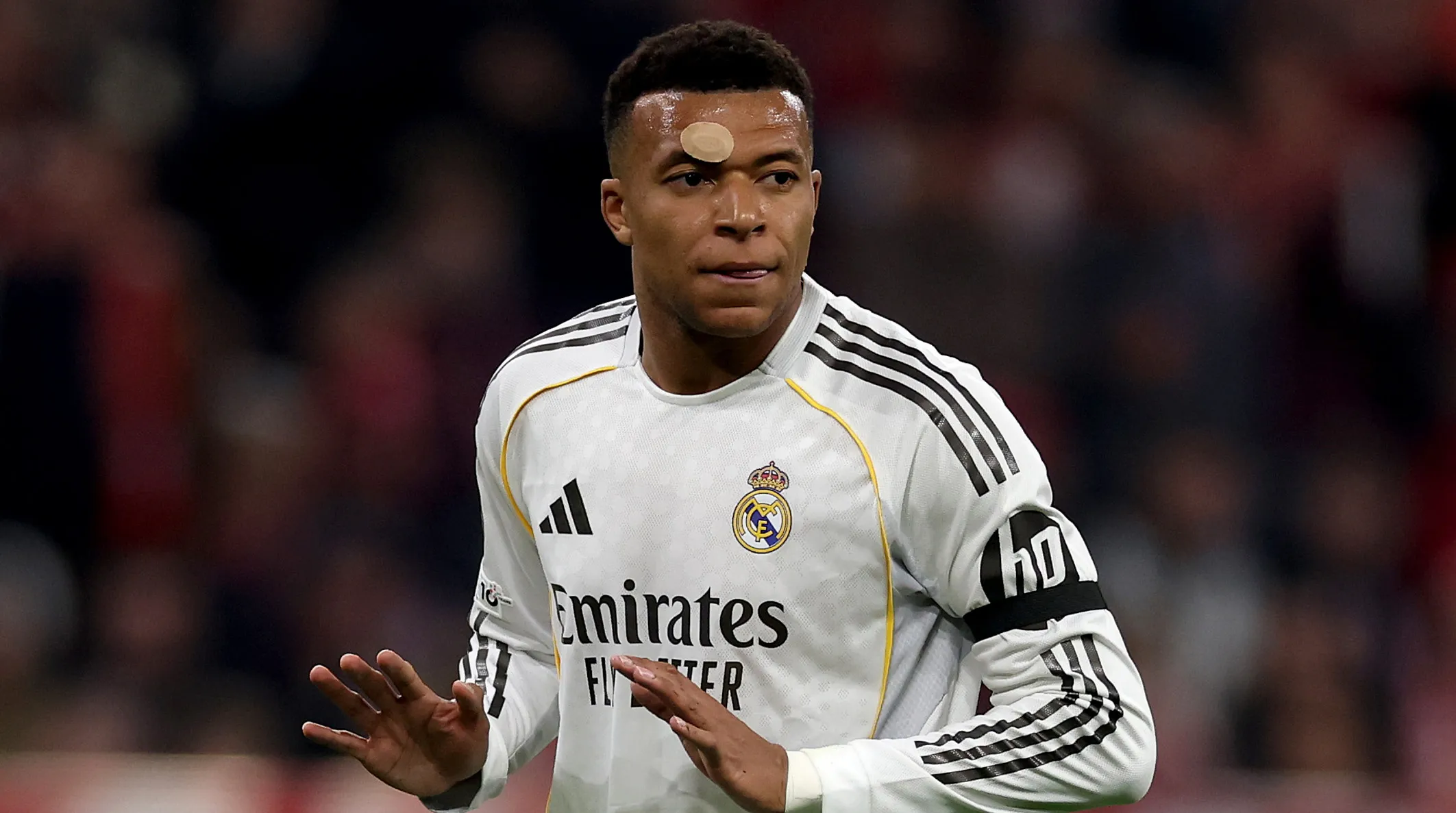 Kylian Mbappé, delantero de Real Madrid.