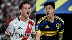 Driussi y Bareiro, los goleadores más picantes que tienen River y Boca en este momento