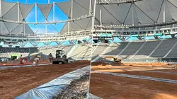 Así está hoy el Estadio Único de La Plata.