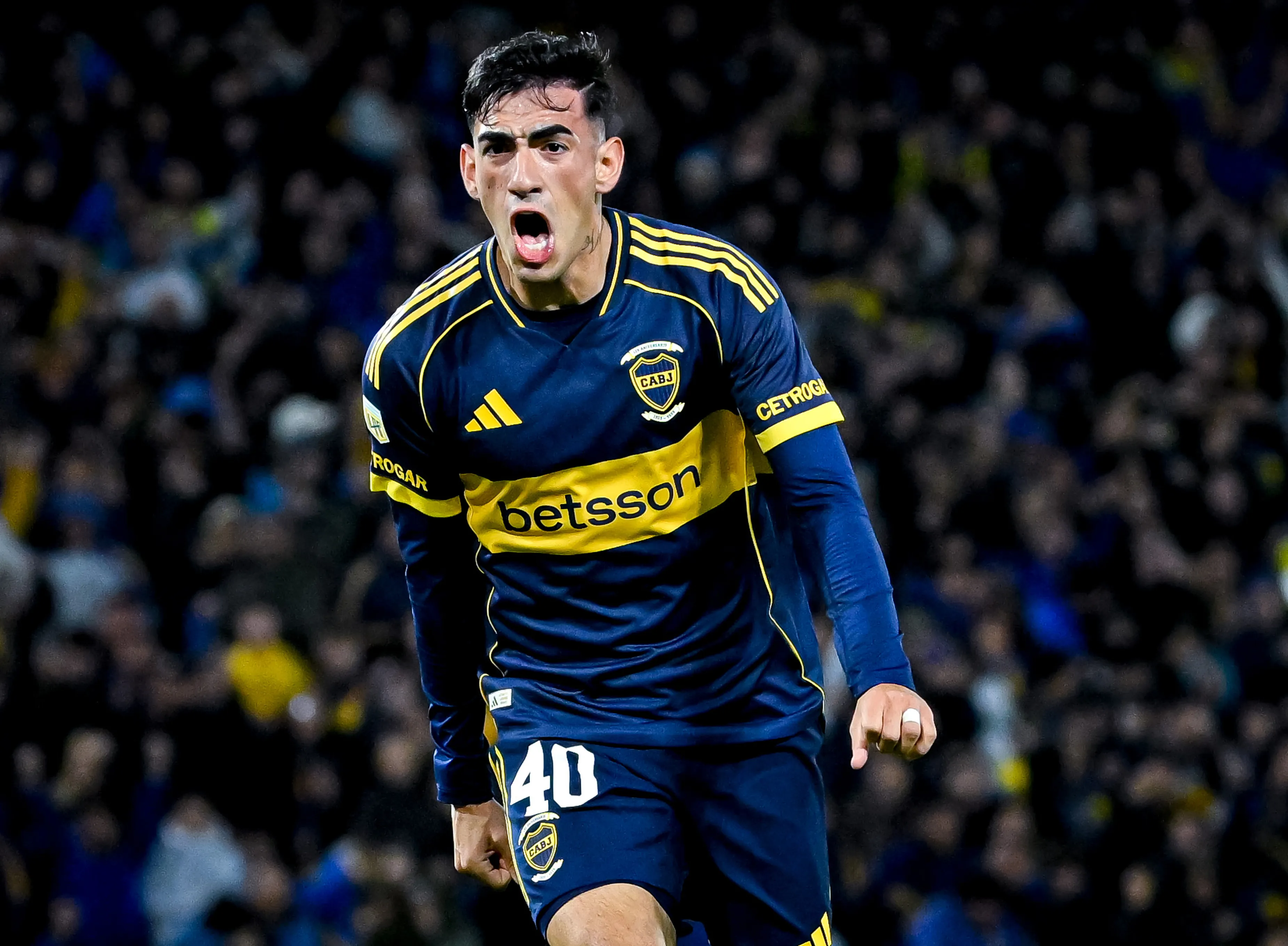 Lautaro Di Lollo, defensor de Boca Juniors.