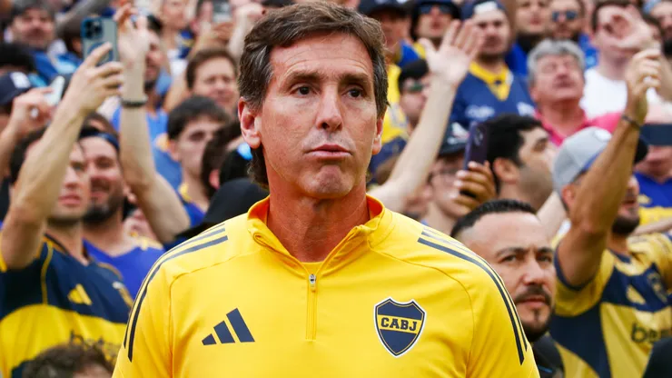Claudio Úbeda, entrenador de Boca Juniors.