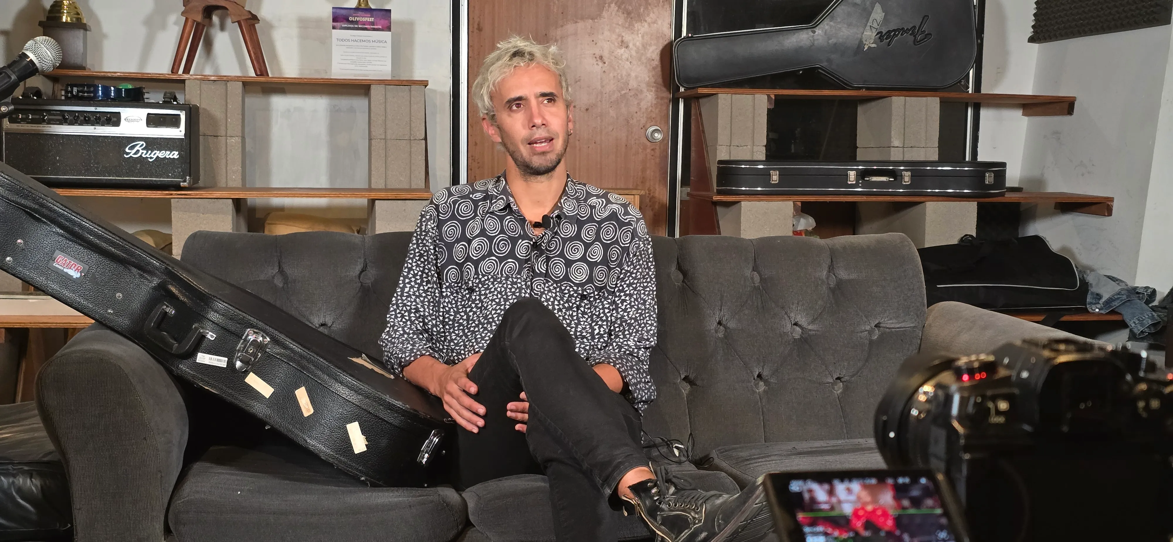 Juan Ignacio Antonio, ex futbolista de River y actual cantante de Francia 98. (Foto: BOLAVIP)