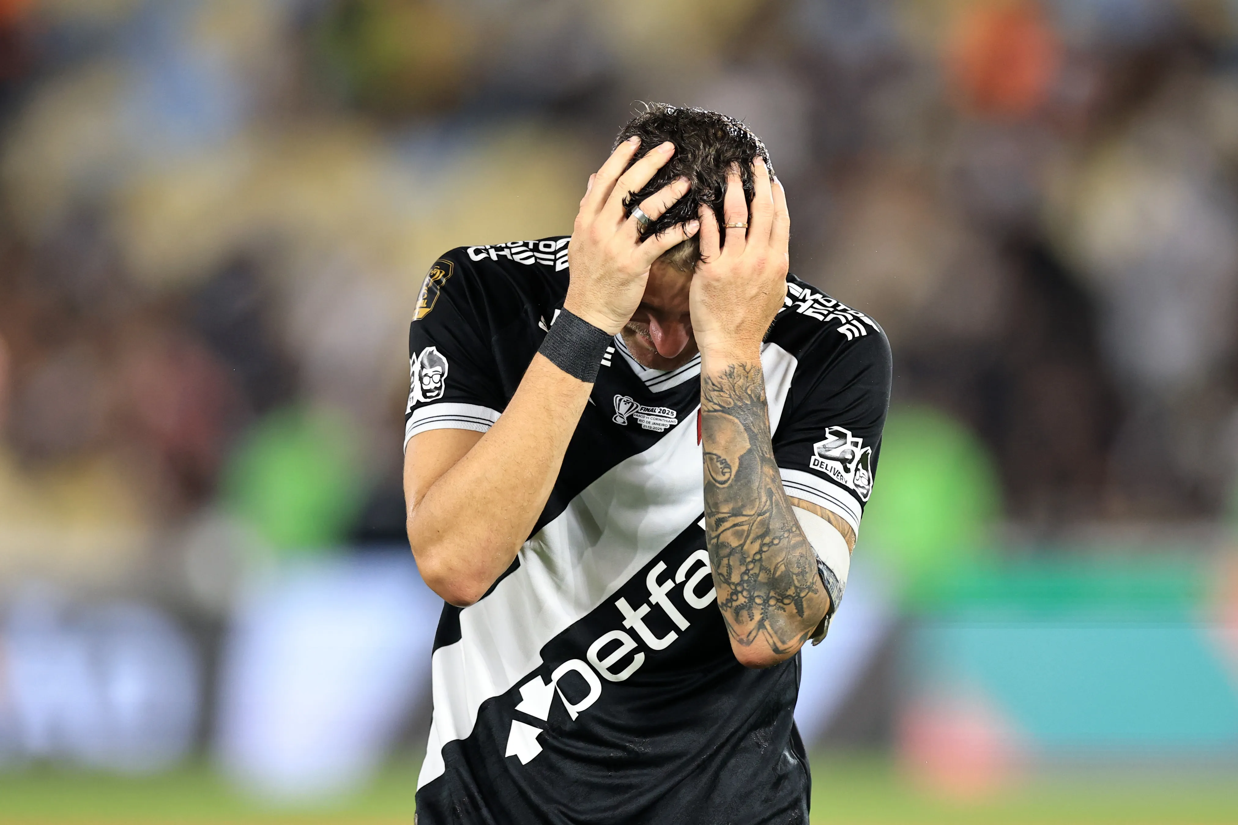 Pablo Vegetti, durante su etapa en Vasco Da Gama. (Getty Images)
