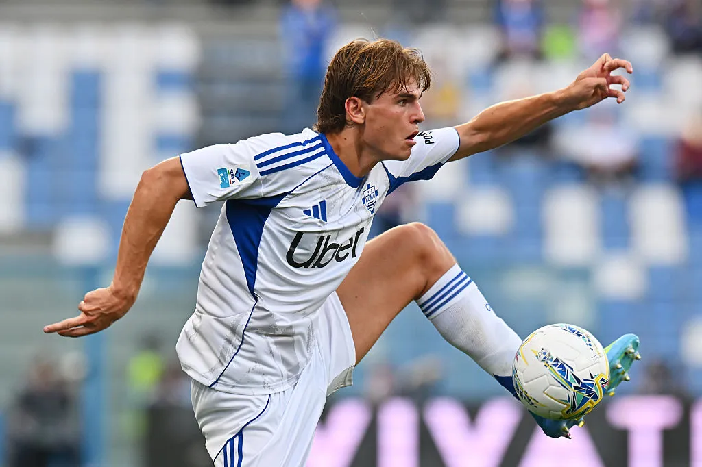 Nico Paz fue elogiado por la prensa italiana. (Getty)