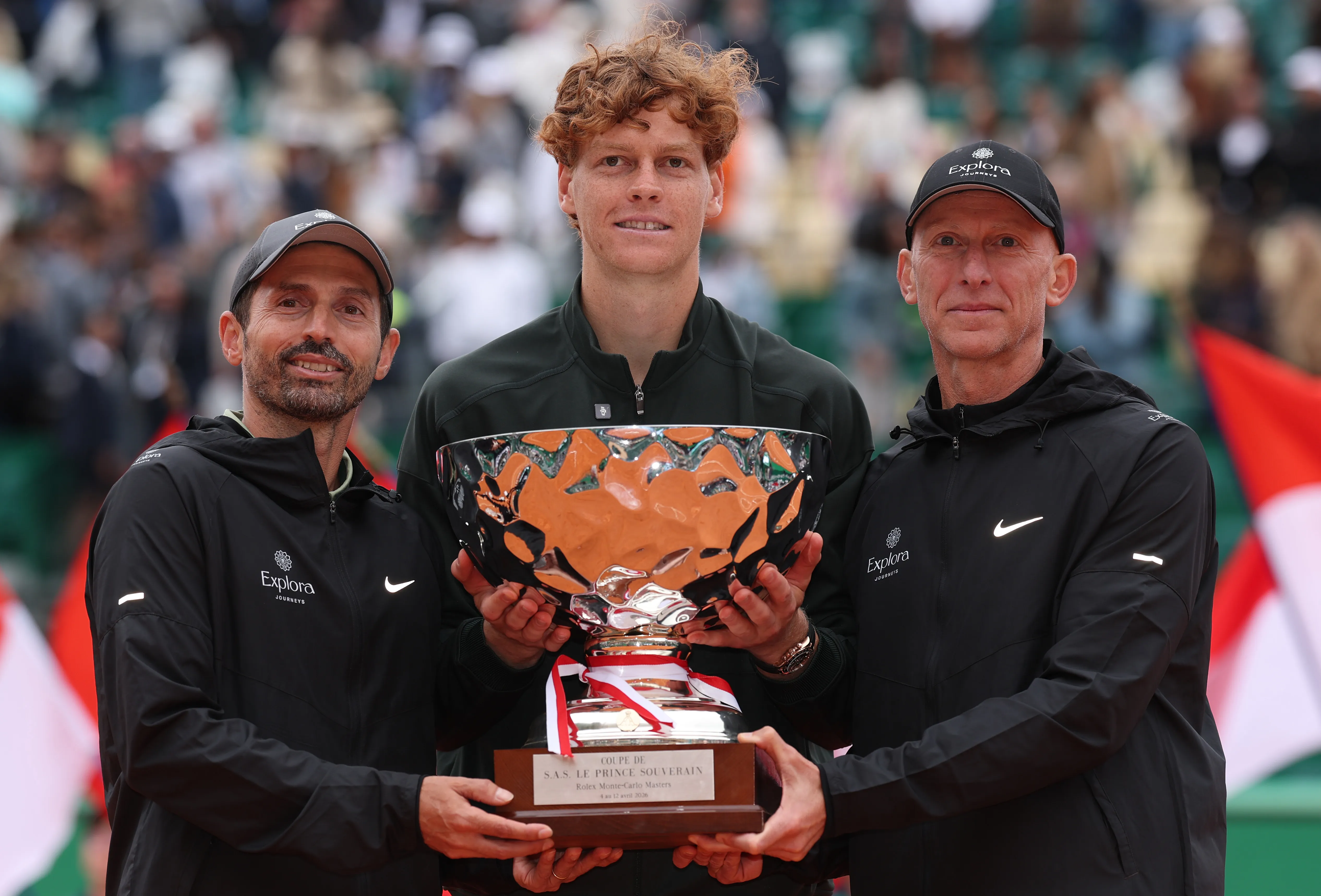 Sinner viene de imponerse a Alcaraz en la final de Montecarlo.