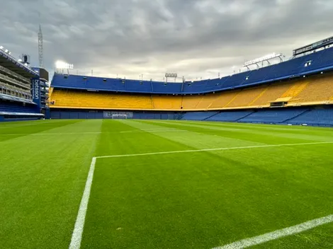 Mientras River trabaja a contrarreloj para mejorar el Monumental, Boca cambió el césped de La Bombonera