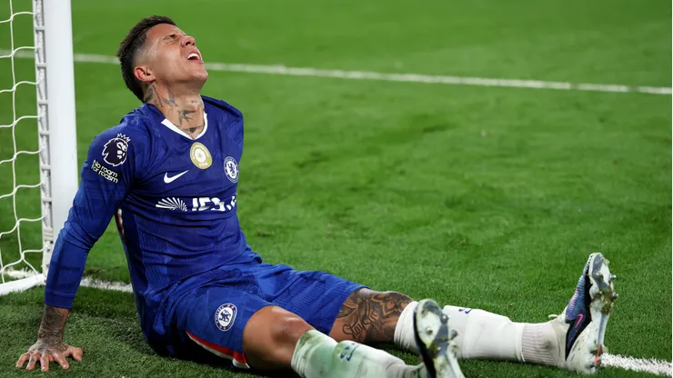 Enzo Fernández pidió el cambio en la derrota de Chelsea.