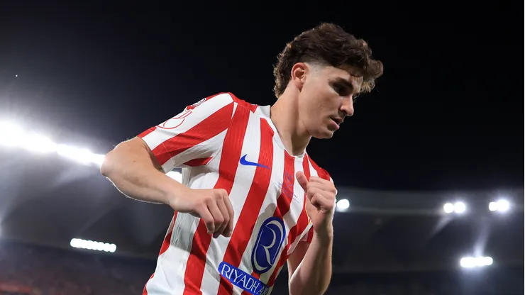 Julián Álvarez convirtió en el tiempo regular pero falló en la definición por penales de la Copa del Rey.
