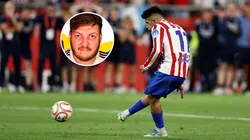 Thiago Almada, en pésimo nivel: con diferencia, el peor argentino del Atlético de Madrid en la final de la Copa del Rey