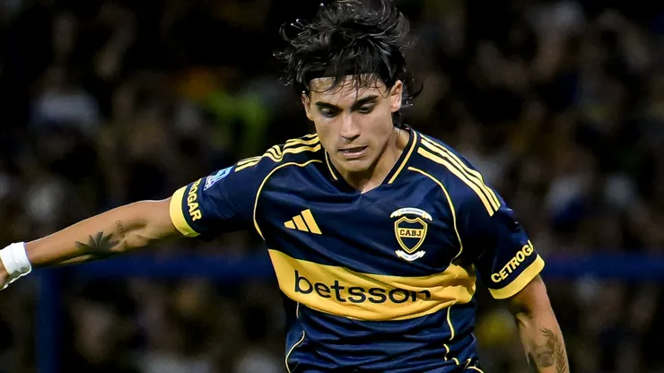 Exequiel Zeballos, delantero de Boca.