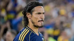 Edinson Cavani, delantero de Boca.