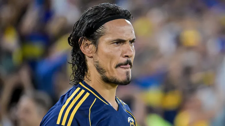 Edinson Cavani, delantero de Boca.