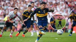 El gesto de Adam Bareiro a la hinchada de River en el gol que Leandro Paredes hizo en el Superclásico