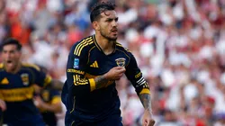 Leandro Paredes tras convertir el 1-0 de Boca ante River.