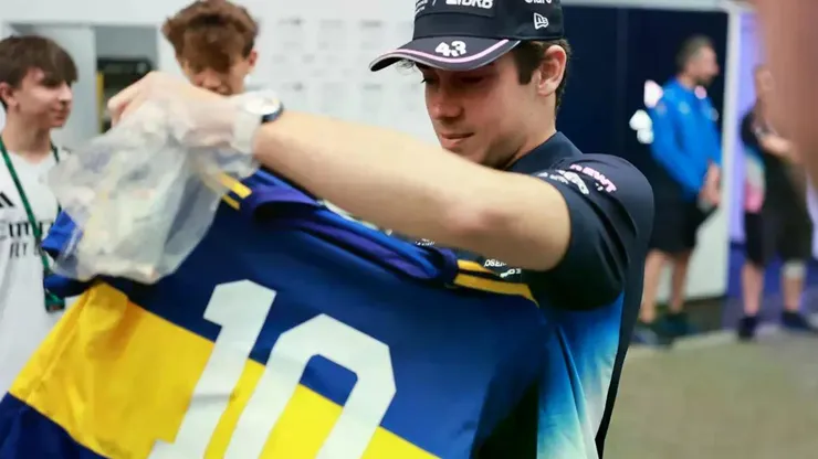 Colapinto celebró el triunfo de Boca