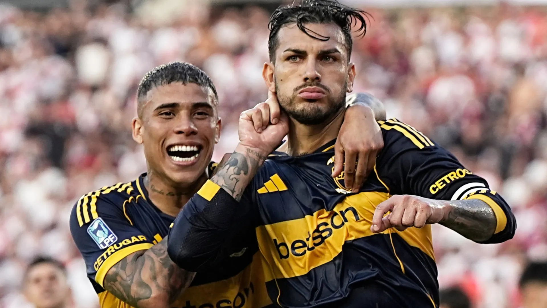 Leandro Paredes y Ayrton Costa, dos de los jugadores de Boca que deberán cuidarse ante Cruzeiro.