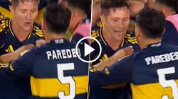 Ander Herrera le devolvió la cinta de capitán a Leandro Paredes apenas terminó el Superclásico.