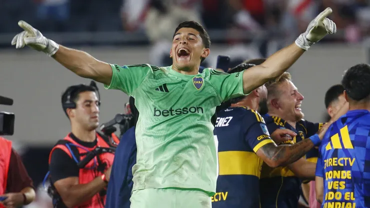 Leandro Brey, tras la victoria de Boca ante River.