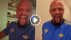 Felipe Melo, confeso hincha de Boca, cargó a River tras el Superclásico.