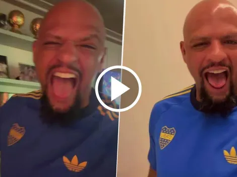 La burla de Felipe Melo a los hinchas de River por la derrota con Boca