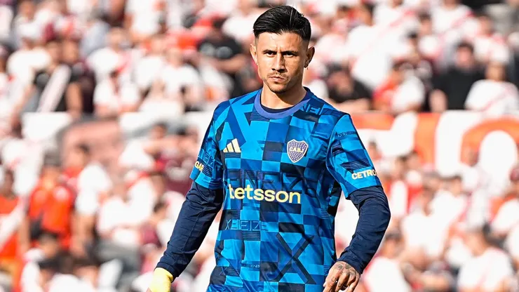 Adam Bareiro, delantero paraguayo de Boca antes de enfrentar a River.