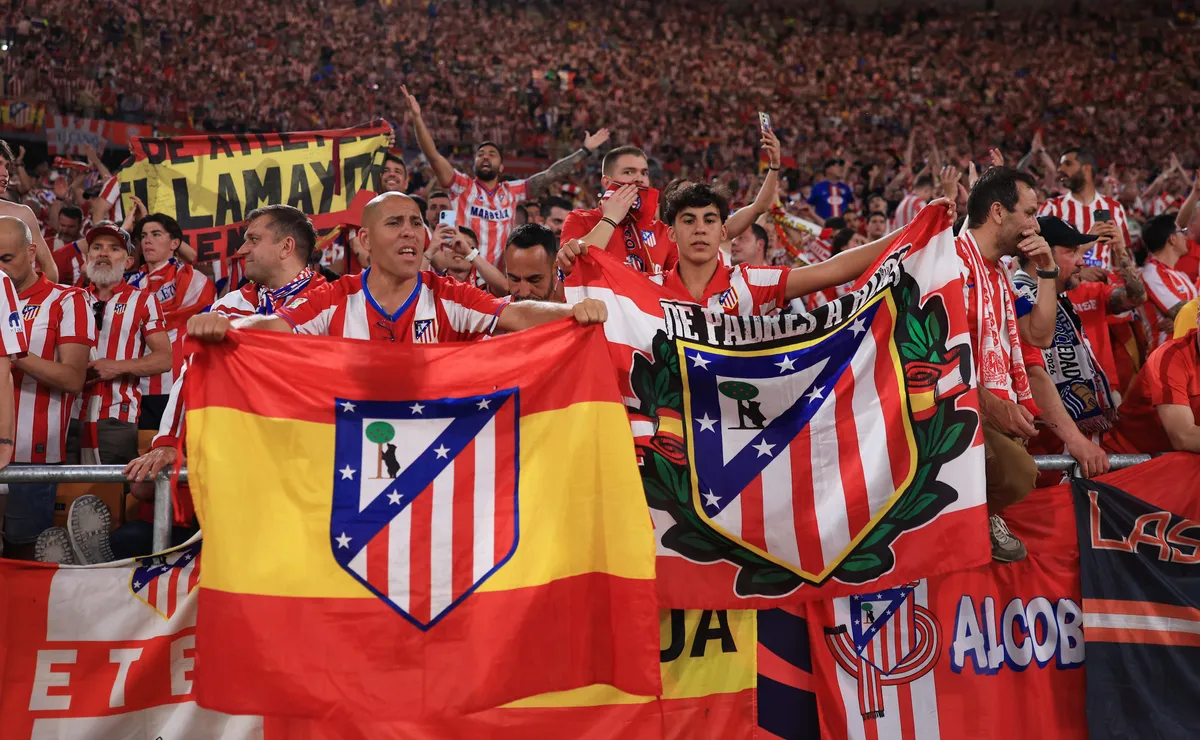 La reacción de los hinchas del Atlético de Madrid tras perder la Copa ...