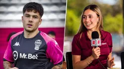 La chicana de Lucas Blondel a Morena Beltrán en vivo tras el empate de Huracán ante Tigre