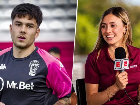 La chicana de Lucas Blondel a Morena Beltrán en vivo tras el empate de Huracán ante Tigre