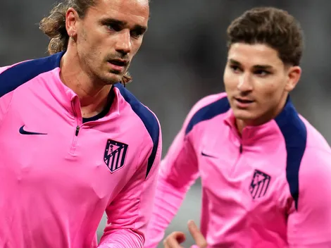 Con Julián Álvarez en órbita del Barcelona y Griezmann por irse a la MLS, un gigante tentó a otro delantero de Atlético de Madrid