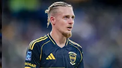 Santiago Ascacibar, volante de Boca.