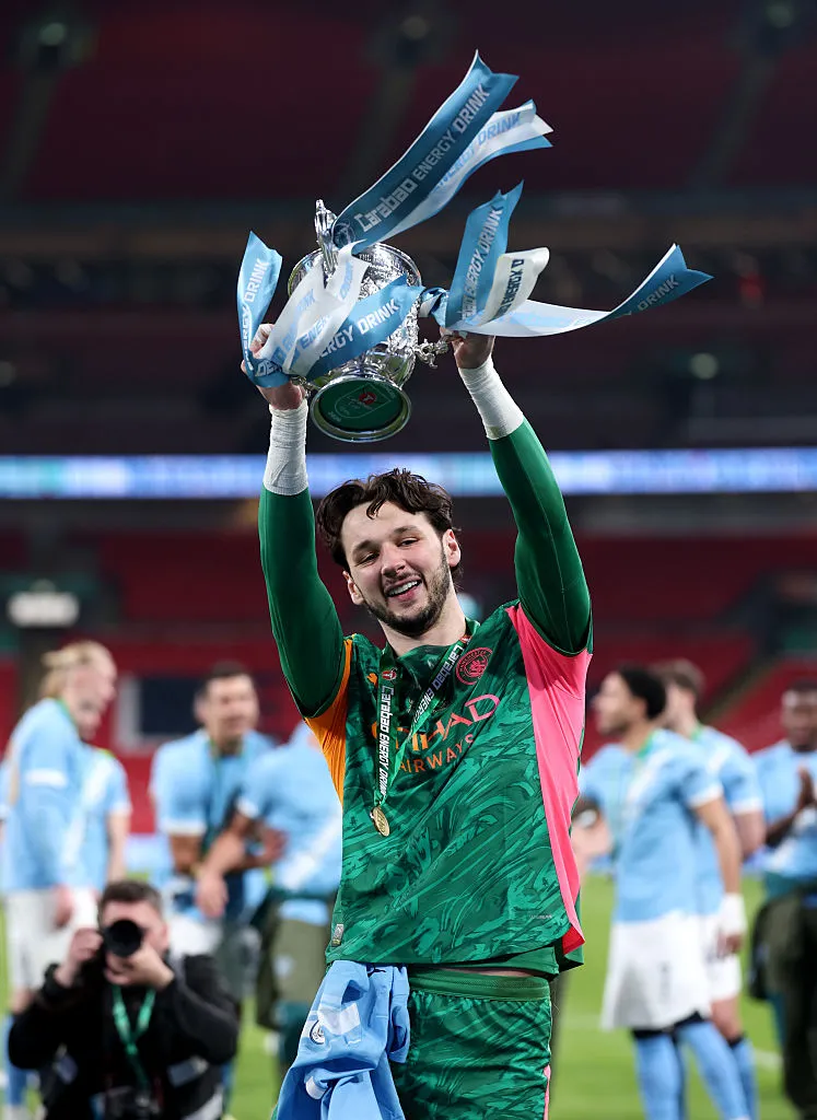 Trafford buscará minutos fuera del Manchester City. (Getty)