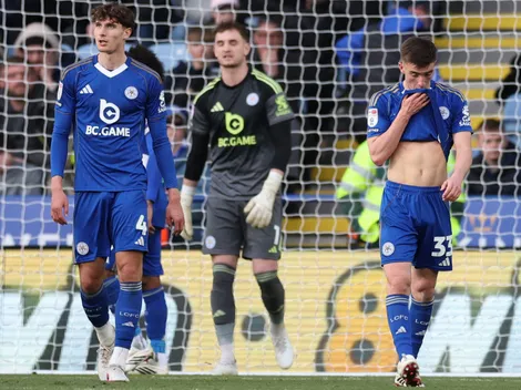 Leicester City descendió a tercera división en Inglaterra