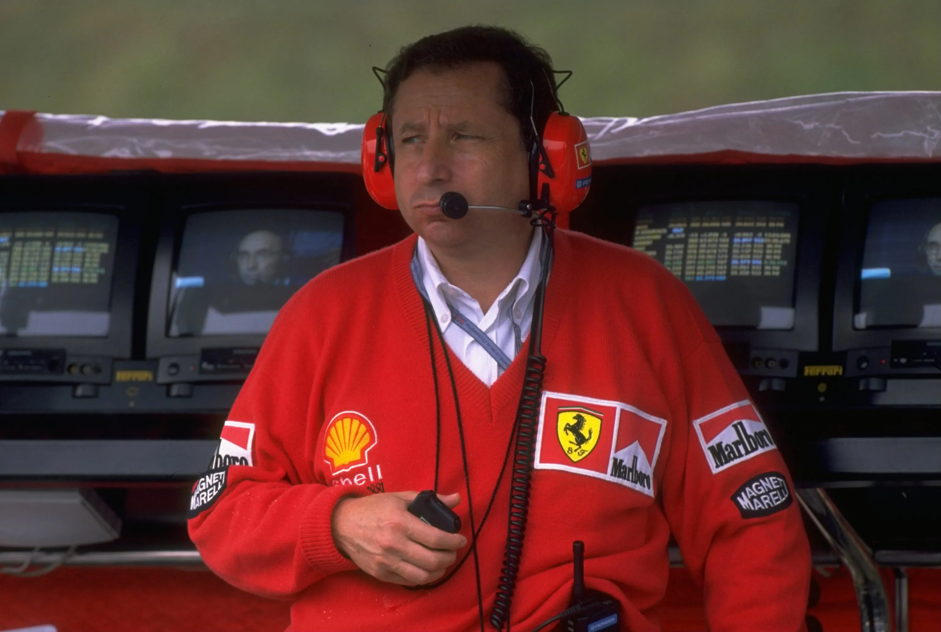 Jean Todt, ex director de Ferrari que intentó contratar a Senna (Mark Thompson /Allsport).