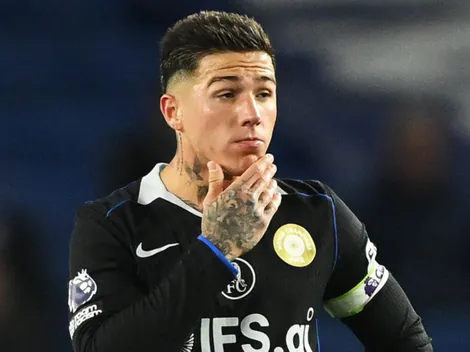 El tenso momento de Enzo Fernández con los hinchas de Chelsea